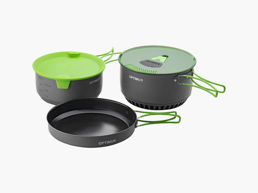 Optimus Terra Camp 4 Ensemble de Casseroles