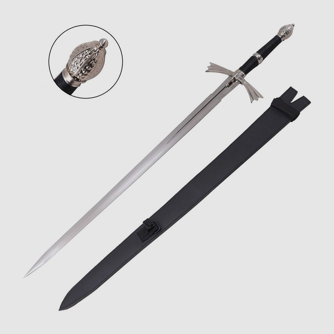 Sword of Daemon Targaryen with sheath