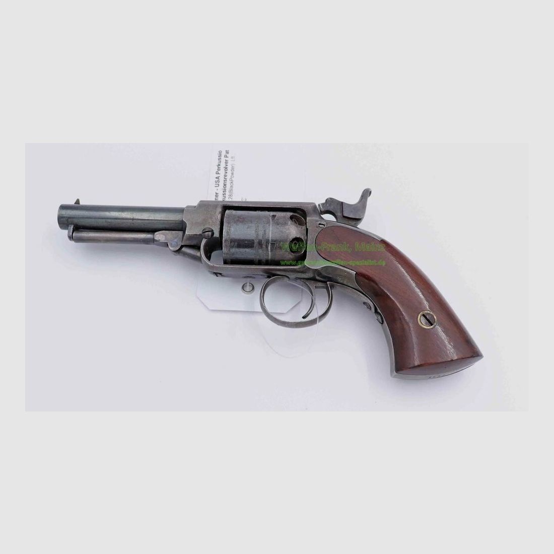Warner - USA Perkussionsrevolver Patent1857