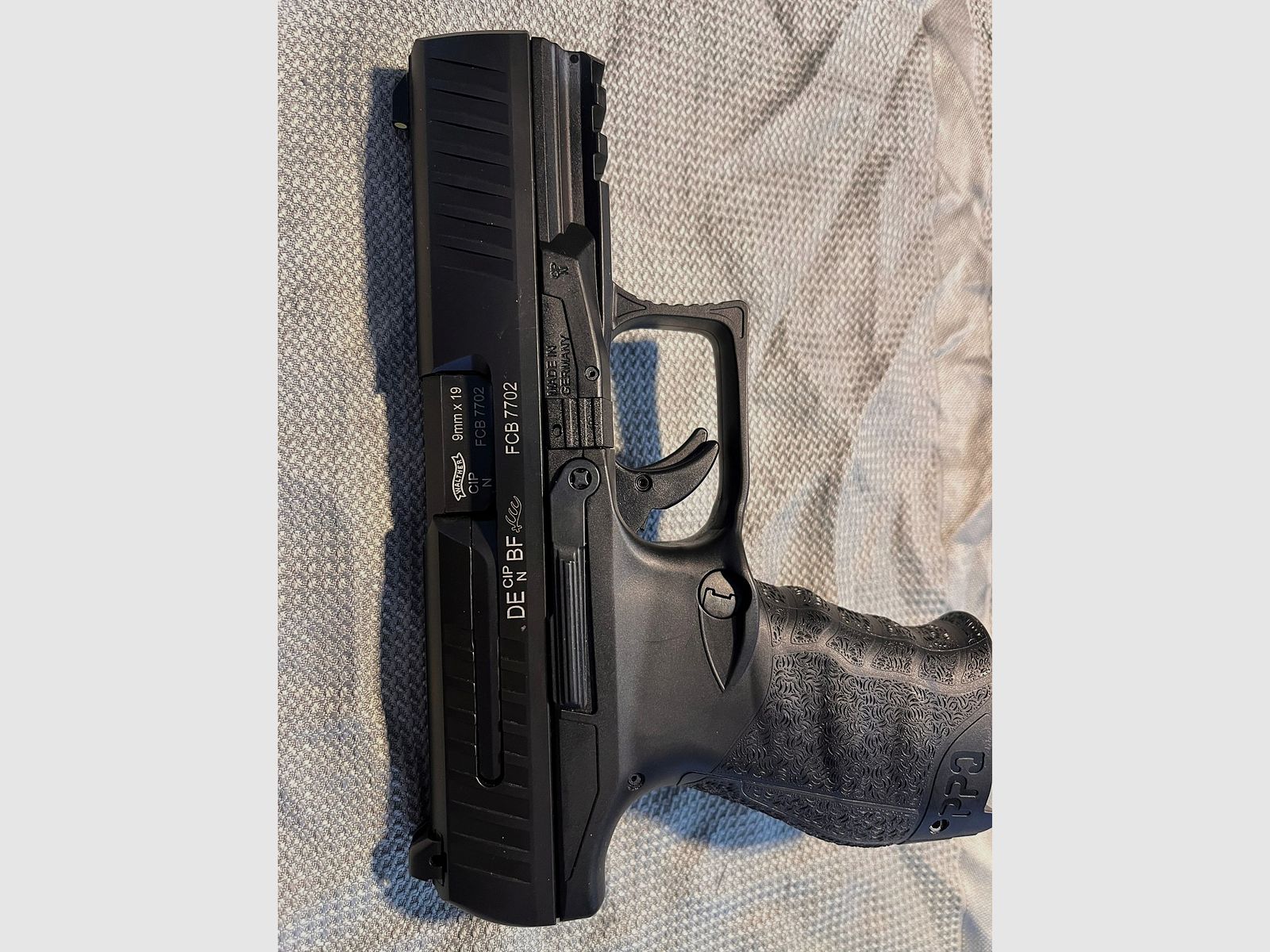 Walther PPQ 9mm Para neuwertig