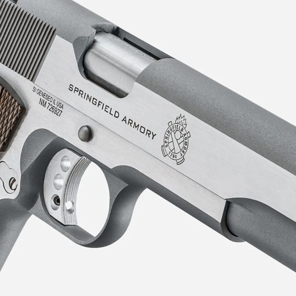 Pistool SPRINGFIELD 1911 Garrison Inox Kal. 45 ACP, afbeelding 8 van 8