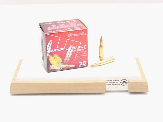 Hornady V-Max 1,3g/20grs à25 .17 Hornet