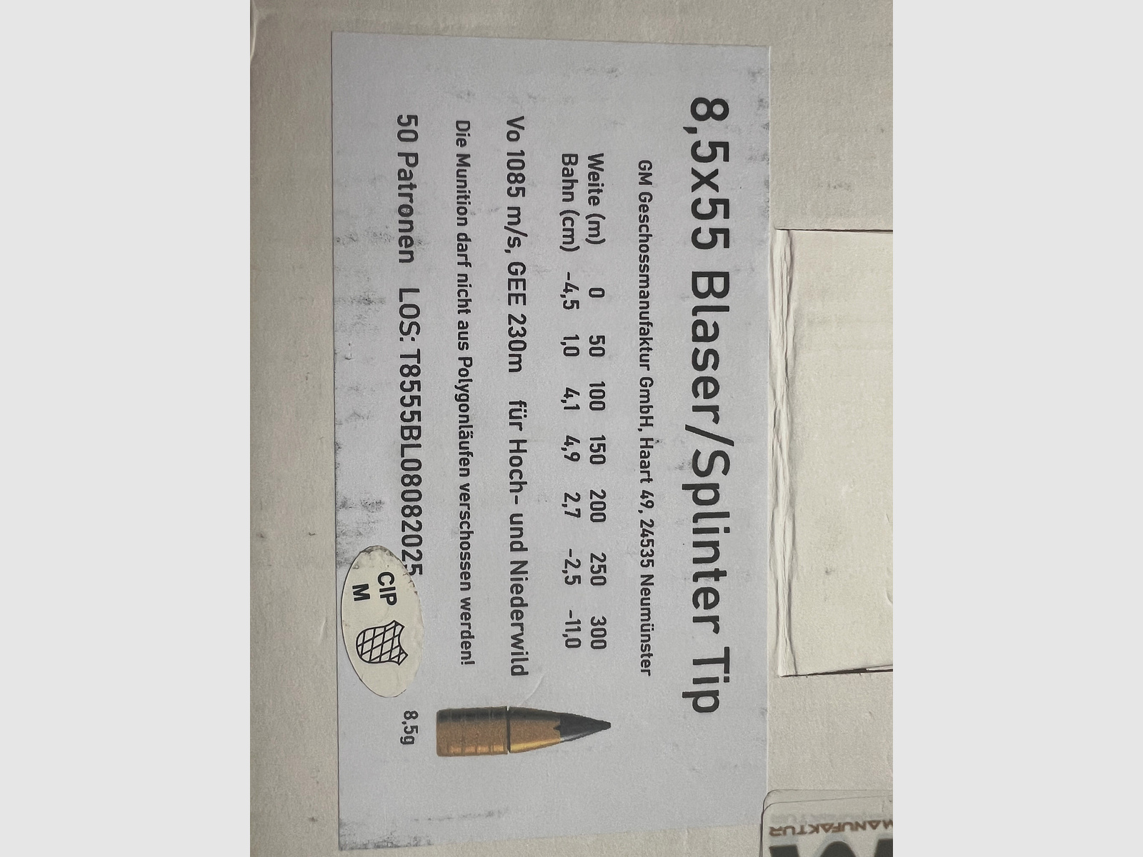 Blaser R8 Ultimate XSilence 8,5x55 Blaser z optyką i amunicją