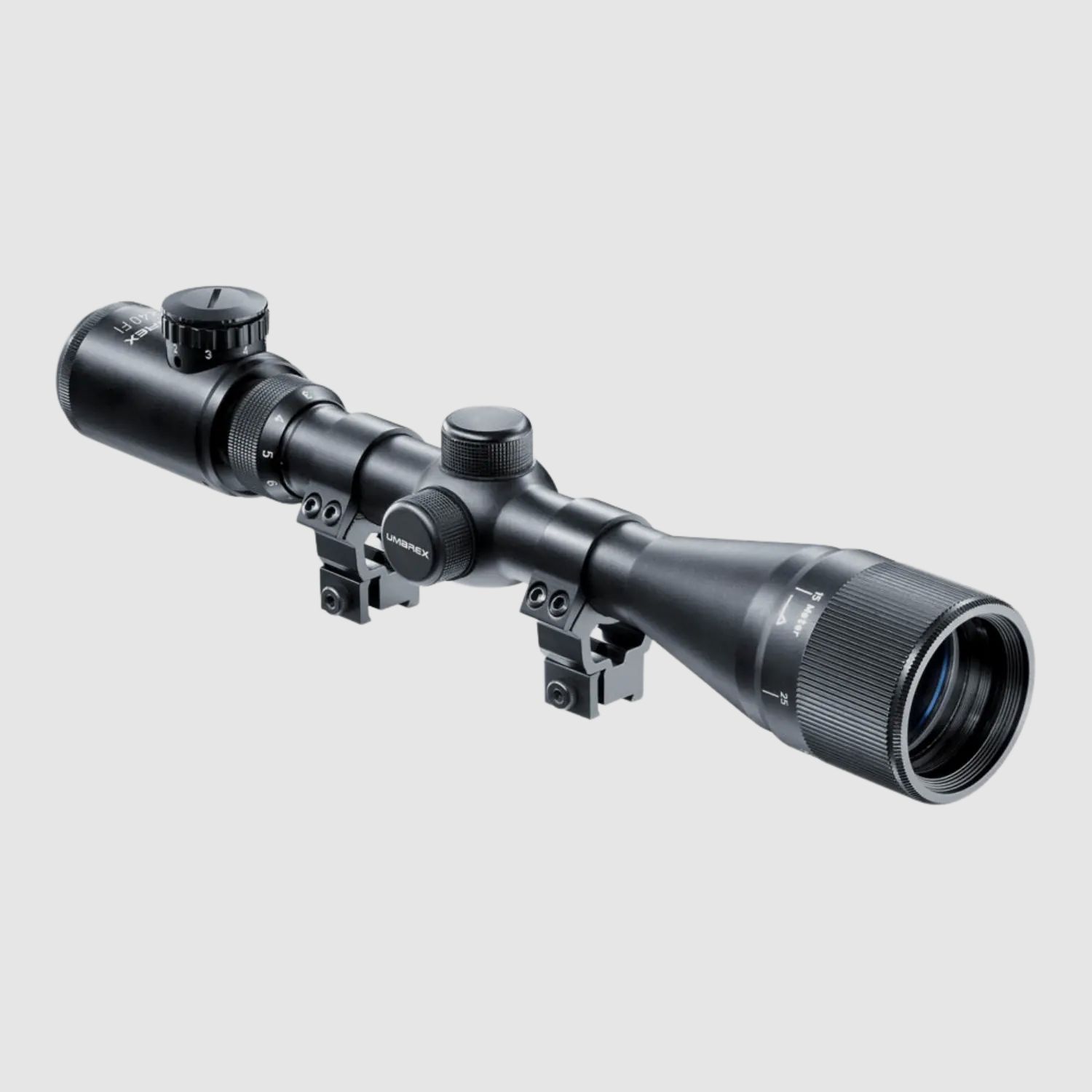 Umarex RS 3-9x40 FI completamente iluminado + anillos de montaje de 11 mm