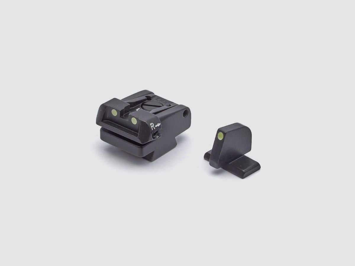 Zestaw regulowanych przyrządów celowniczych LPA SPL24HK do H&K SFP09 gotowy na optykę, zdjęcie 3 z 3
