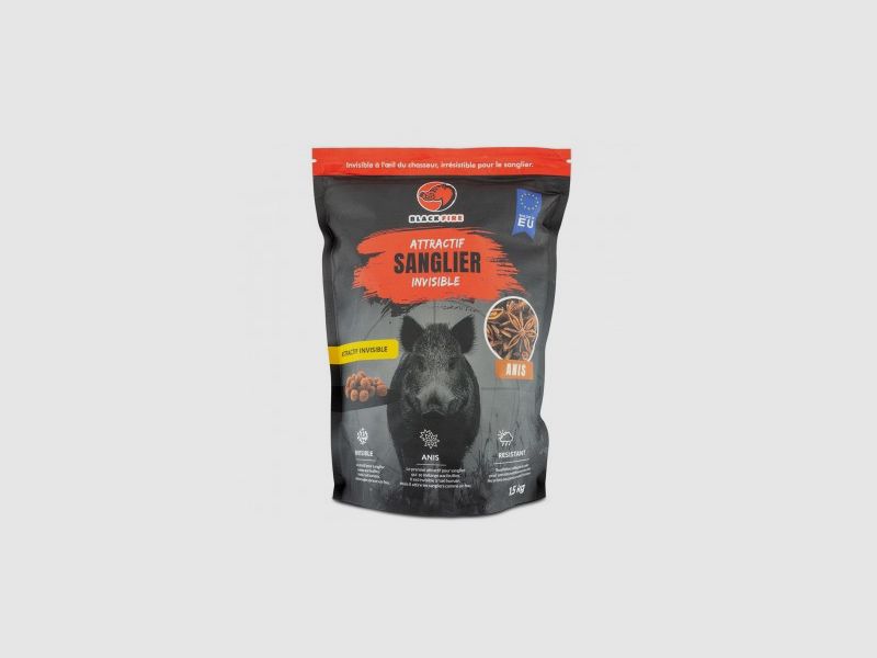 ATTRACTIF BLACK FIRE INVISIBLE FOR WILD BOAR