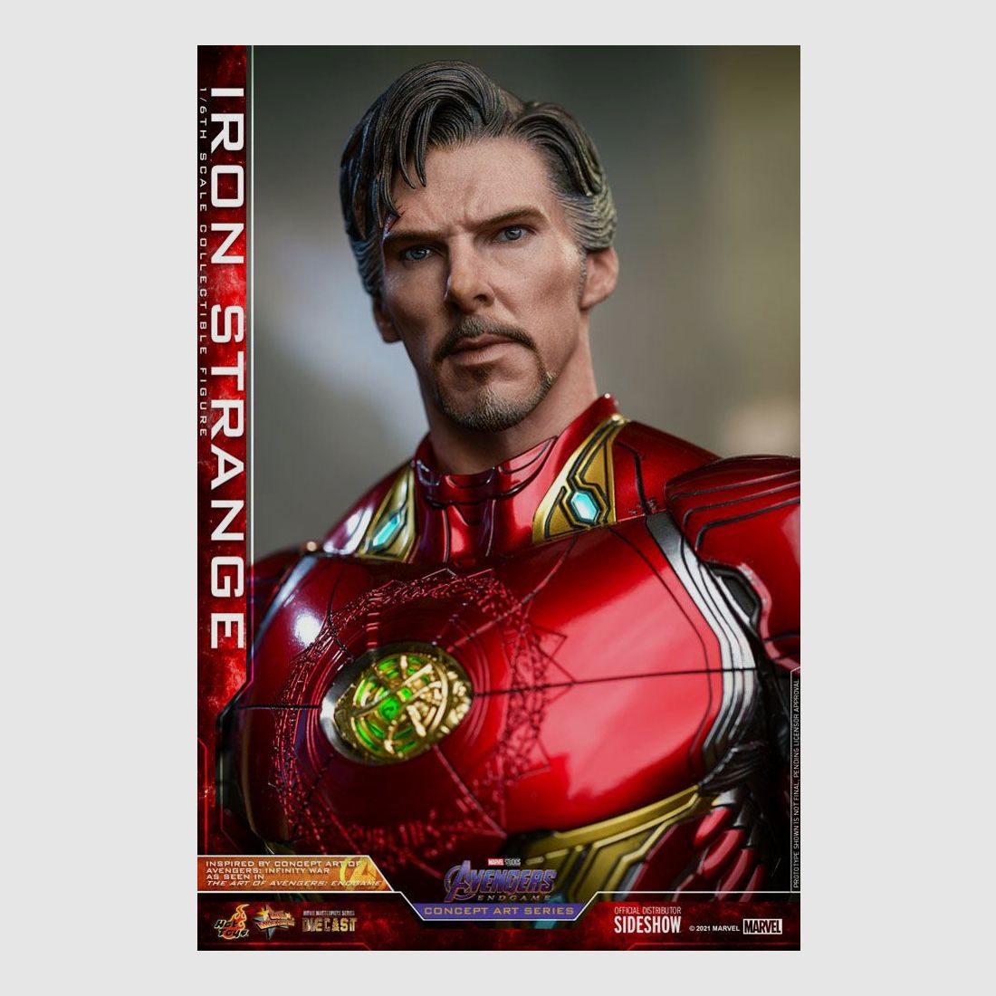 Avengers: Endgame Concept Art Series PVC Actionfigur 1/6 Iron Strange 32 cm | 43281