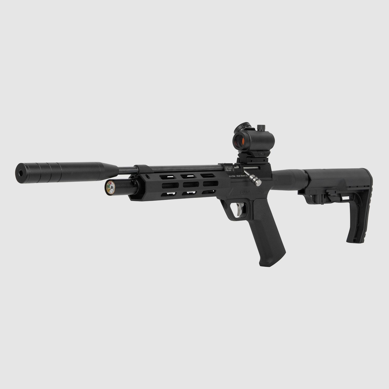 DIANA bandit tactical 5,5mm - Druckluft Pressluft | PCP, billede 2 af 12