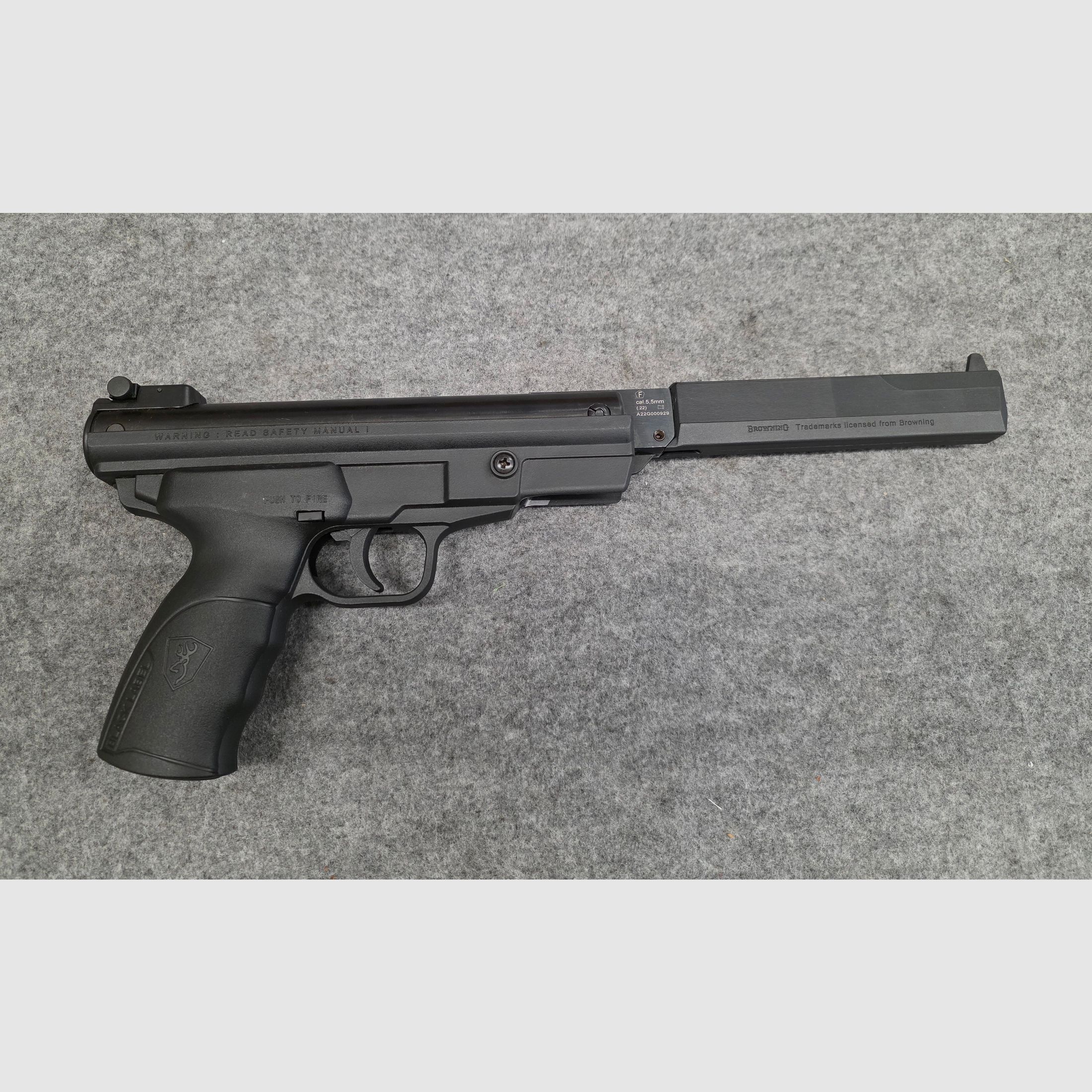 Browning Buck Mark Magnum Knicker Pistole Kal. 5,5mm Diabolo