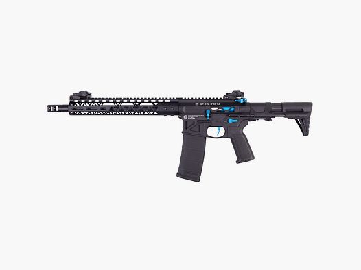 GP R15 FREYA ALPHA Full Skeleton PDW 13" gen.2 M-LOK Negro/Azul S-AEG Libre a partir de 18 años -F- | Delta Armory