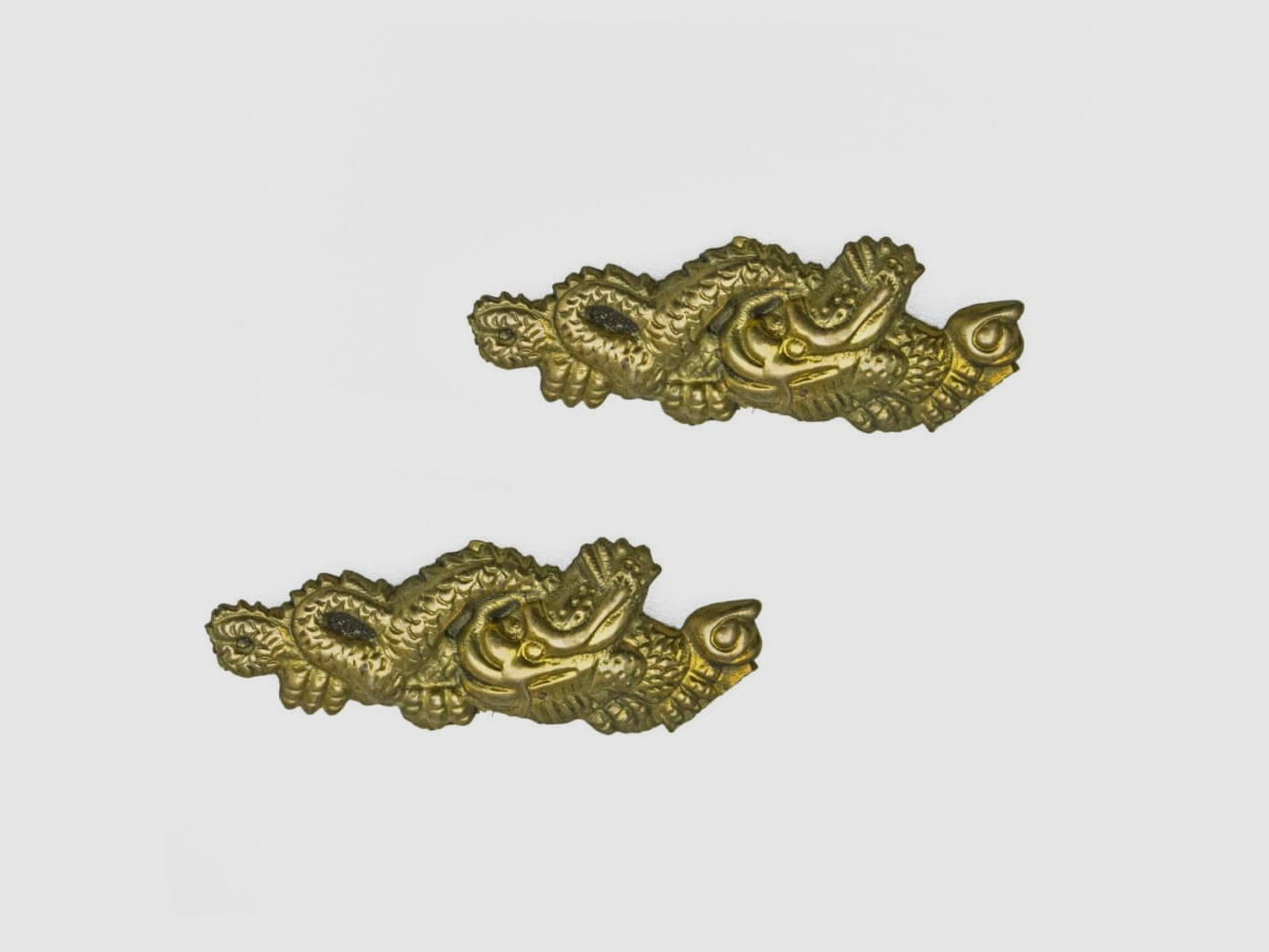 Menuki-Satz fr Samuraischwert Motiv Drachen