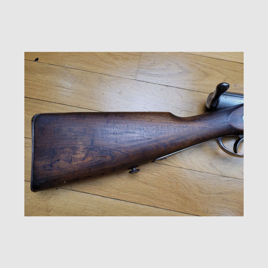 Seltenes bayerisches Gewehr Podewils Lindner 1858 / 67 – Hinterlader – Bayerische Guard – Krieg von 1870/71 – Äußere Zustand, Lauf und Mechanismus einwandfrei – TBE+, Bild 3 von 22