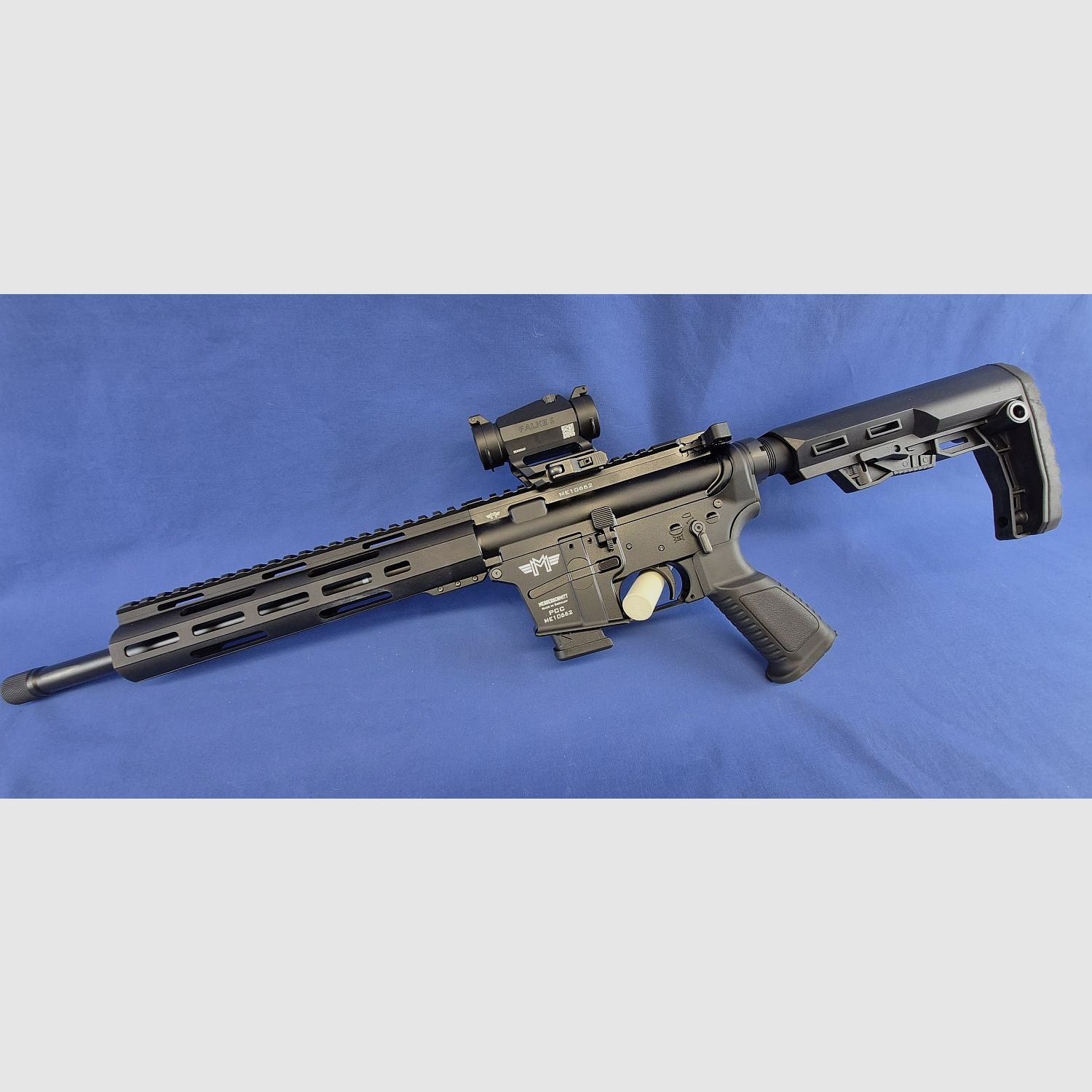 Messerschmitt AR15-9 PCC, Cal. 9x19mm, LL: 10,5″ MG14x1mm, Noir au PRIX ENSEMBLE, image 1 sur 2