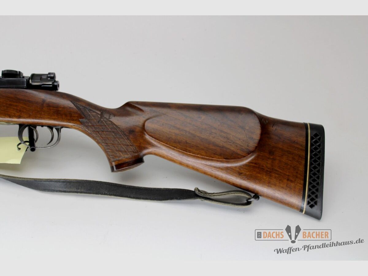 Rep. carabine J. Hensel Rothenburger Waffeneck cal. 7x64 98er conversion de chasse avec gâchette, image 2 sur 9