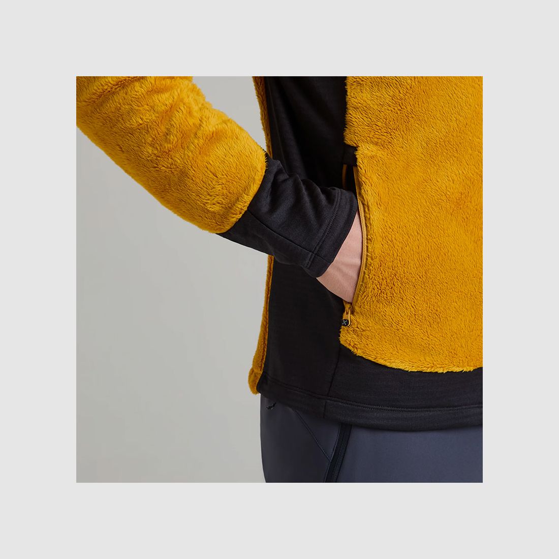 MONTURA – POLAR 2 JACKET Mustard, image 8 of 8