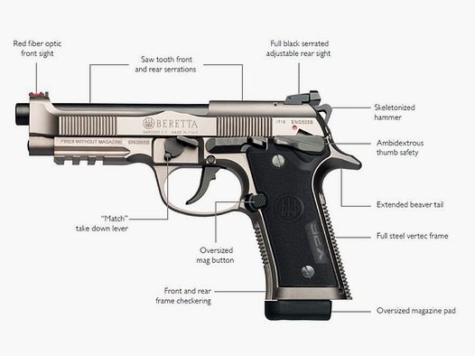 PISTOLA BERETTA 92X PERFORMANCE