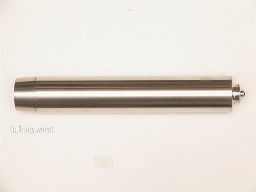 Pressluftkartusche LuPi lang Original FWB silber