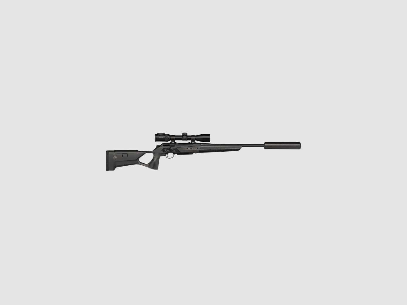 Koolstofkolf FBT voor Merkel Helix Geweer met Wangstuk en Bipod-insert, afbeelding 1 van 2
