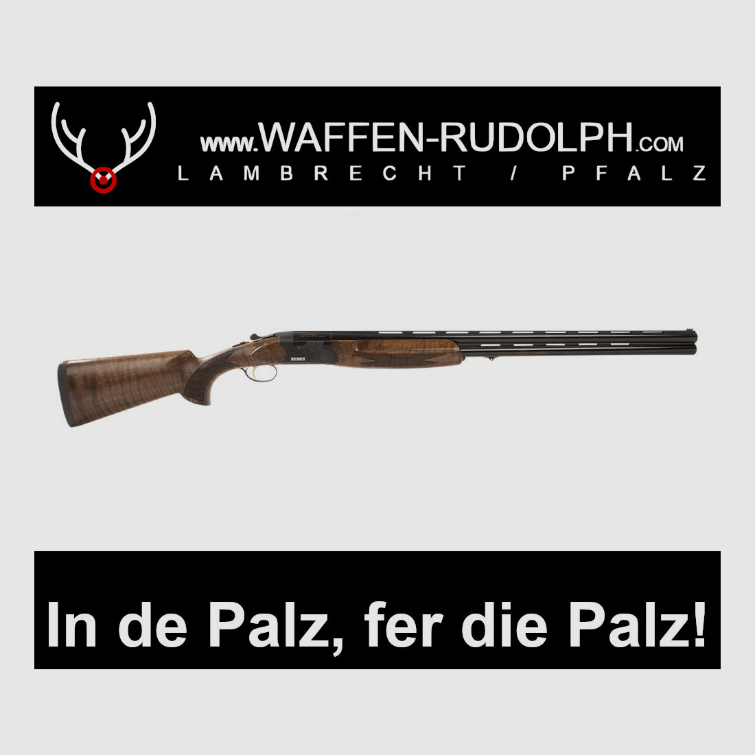 RENNER BF18 BLACK Brenner BF18 Bockflinte black 71cm Dein treuer Begleiter bei der Jagd