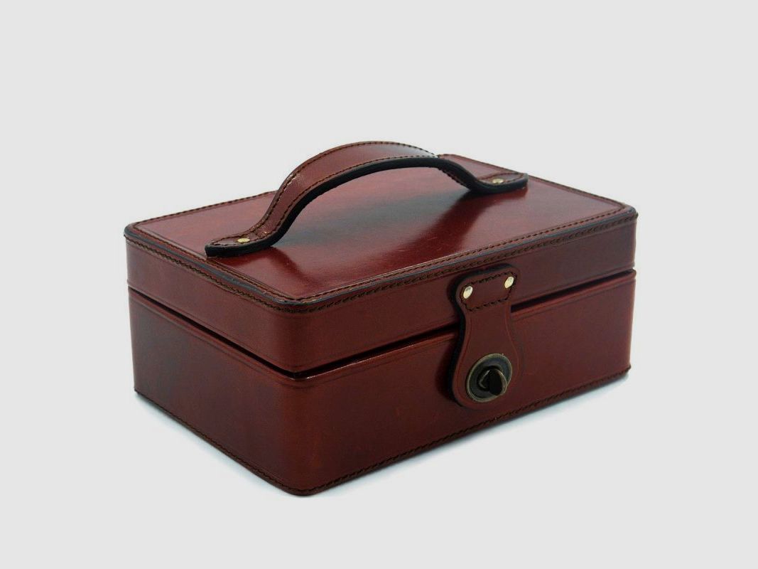 Rey Pavon Etui mit 6 Schnapsgläsern Chocolat