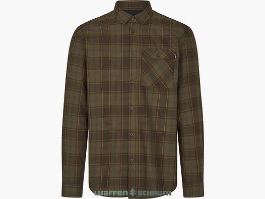 Seeland Camisa Glen Pine Green/ Dark Navy Check
