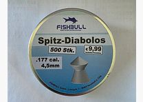 FISHBULL Spitzkopf-Diabolos 4,5 mm (.177 cal.) 500 Stück/Dose !