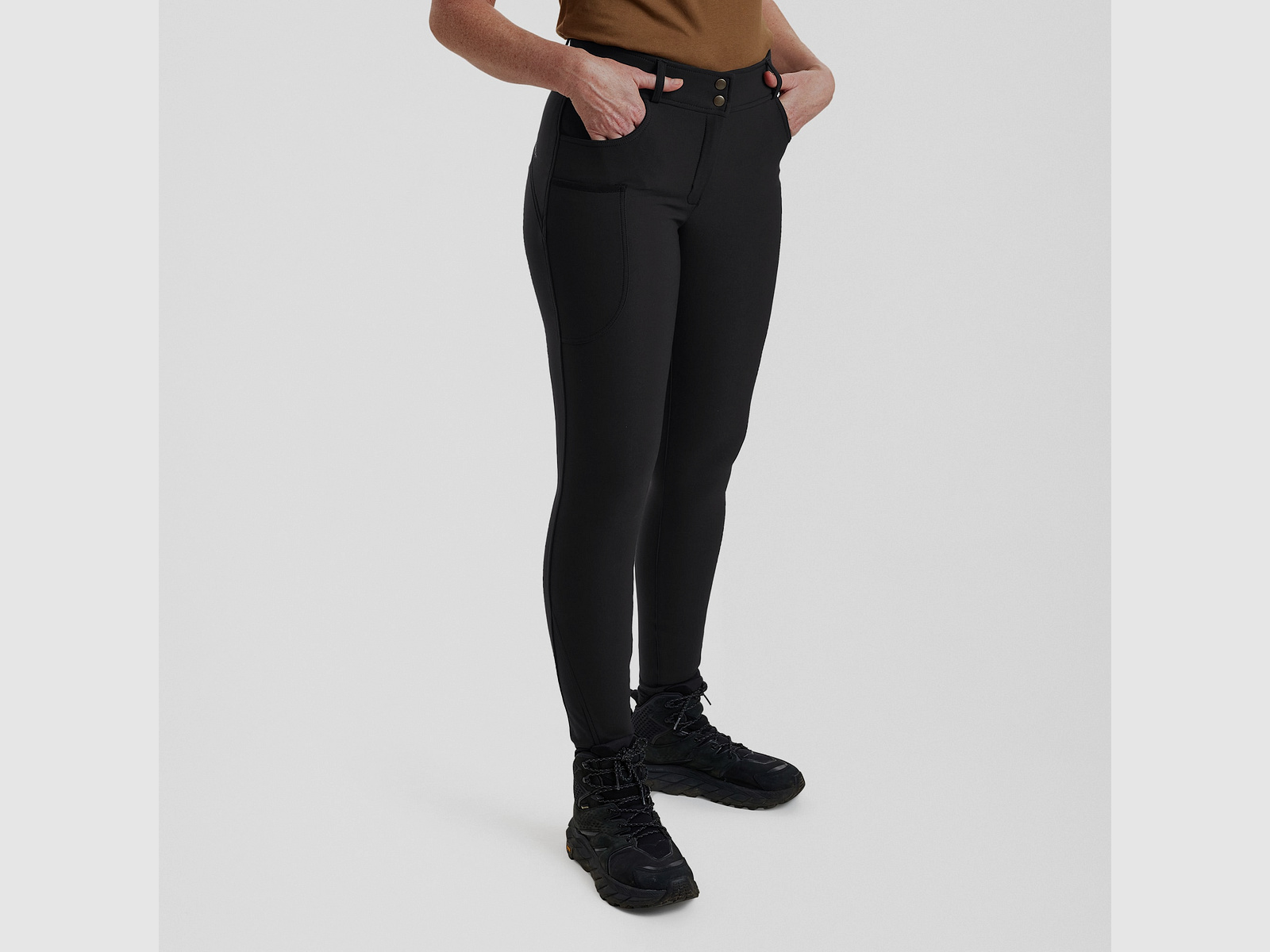 Pantaloni da caccia da donna Deerhunter neri 46