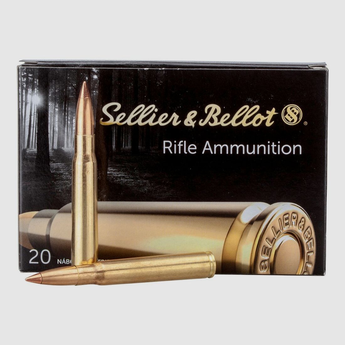 Sellier & Bellot 8×64 S HPC 12.7g/196grs., imagen 2 de 2