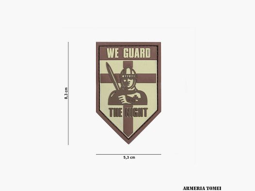 PATCH – 3D PVC WE GUARD THE NIGHT COYOTE #13111