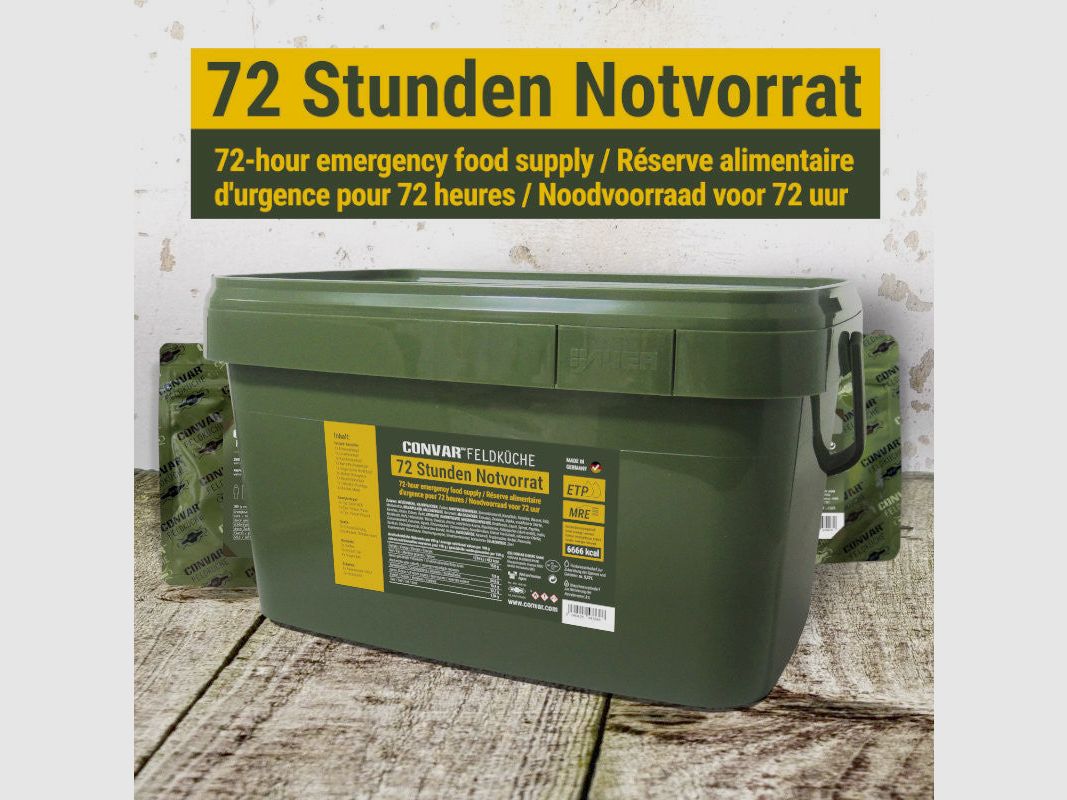 CONVAR 72 Stunden Notvorrat