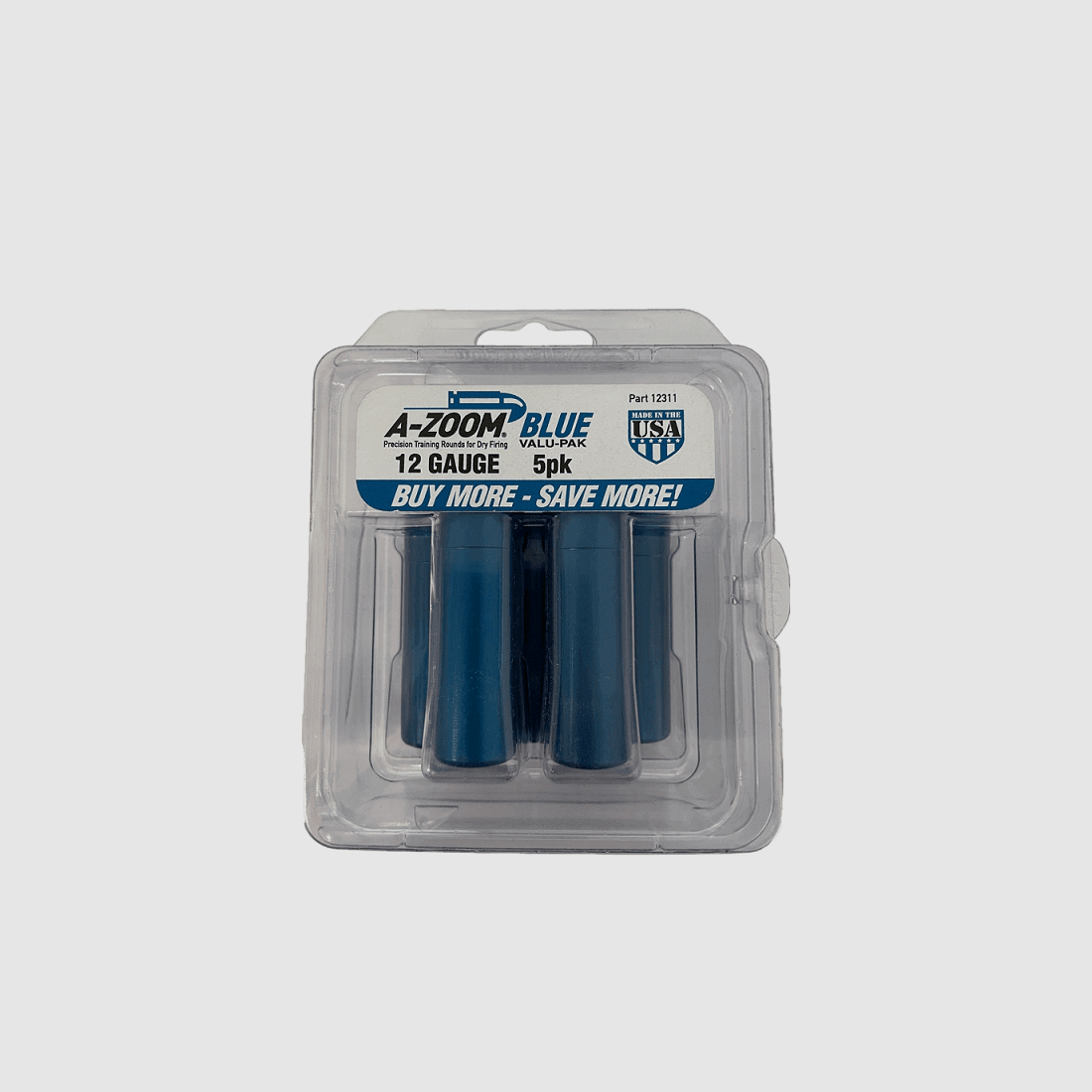 A-Zoom Pufferpatronen .12 GA - 5 Stück