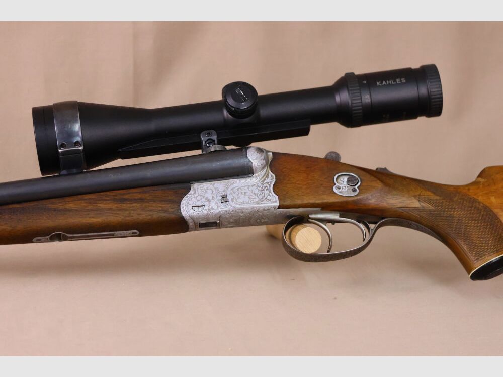 Krieghoff Trumpf Drilling // variables Kahles mit LP // Handspannung // Schaftaufbereitung!