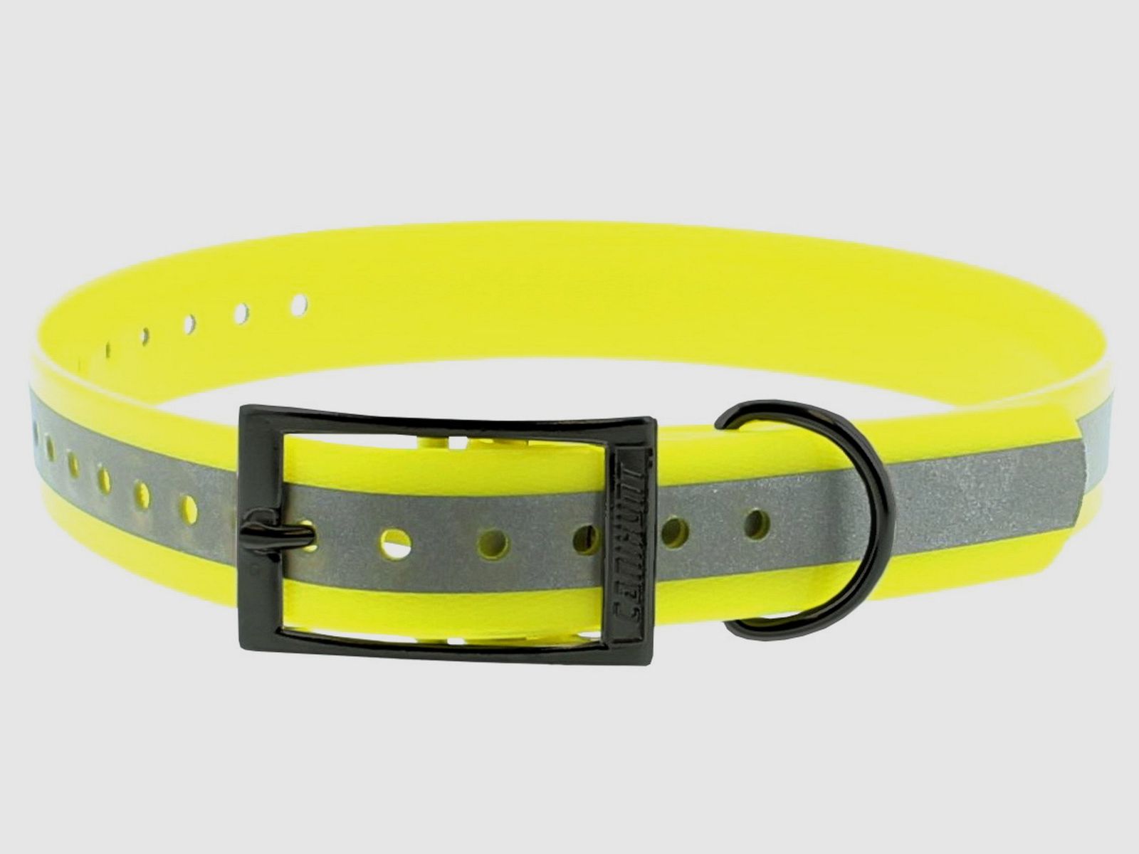 Collare per cani Canihunt con strisce riflettenti