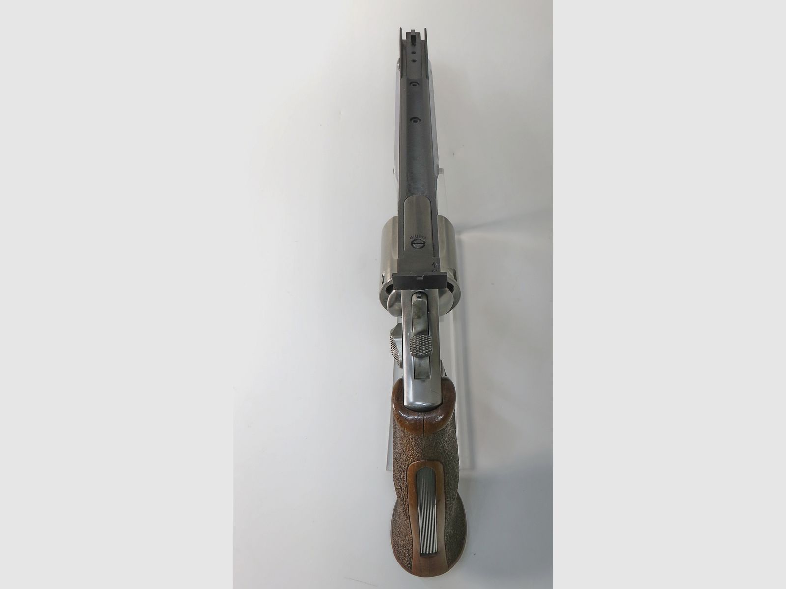 S&W 686-4 | 6 Zoll | .357 Mag / .38 Spez. | Bull Barrel | Aristocrat 3-Pos.-Visier | Nill-Griff