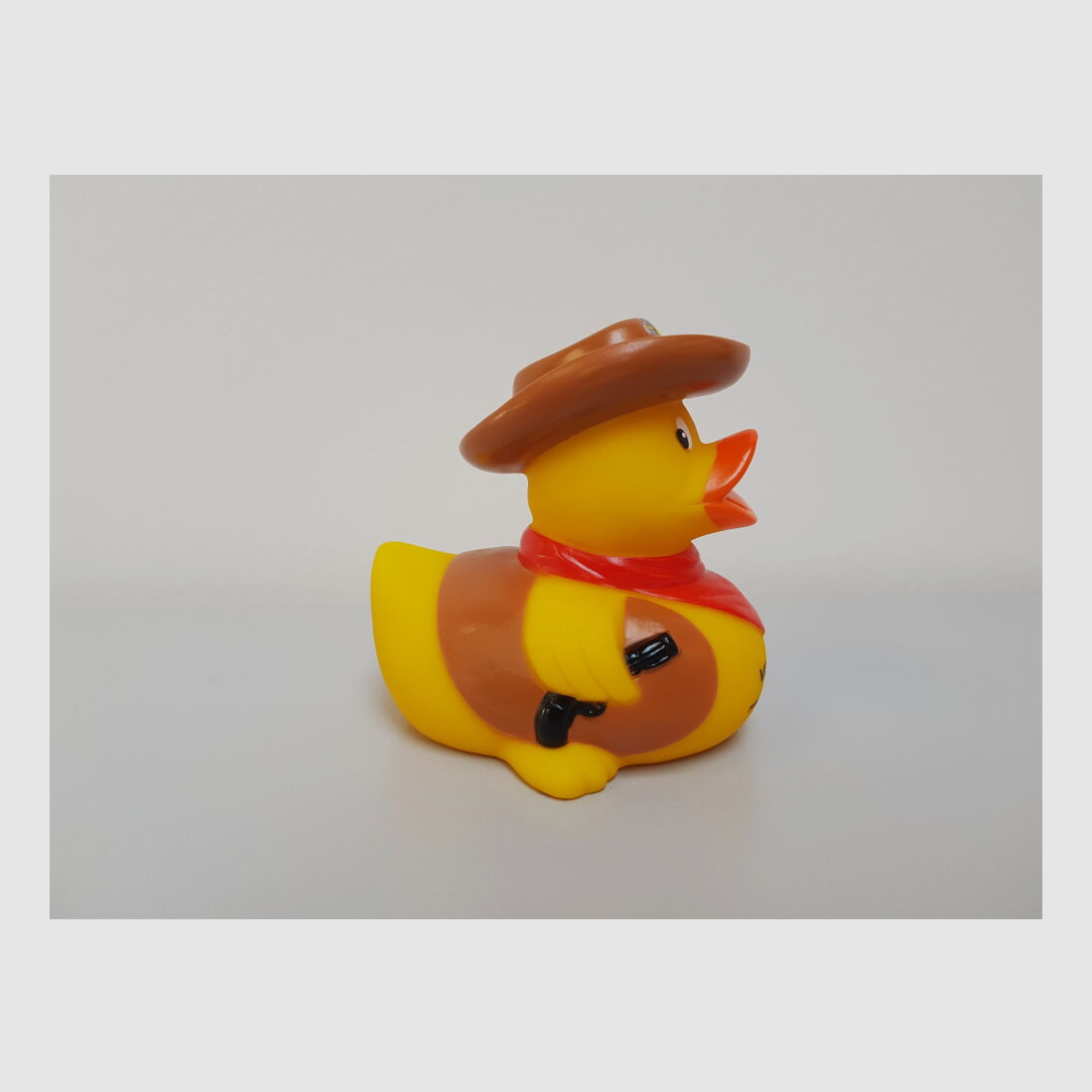 VDB Gummi-Ente - Badeente Cowboyente