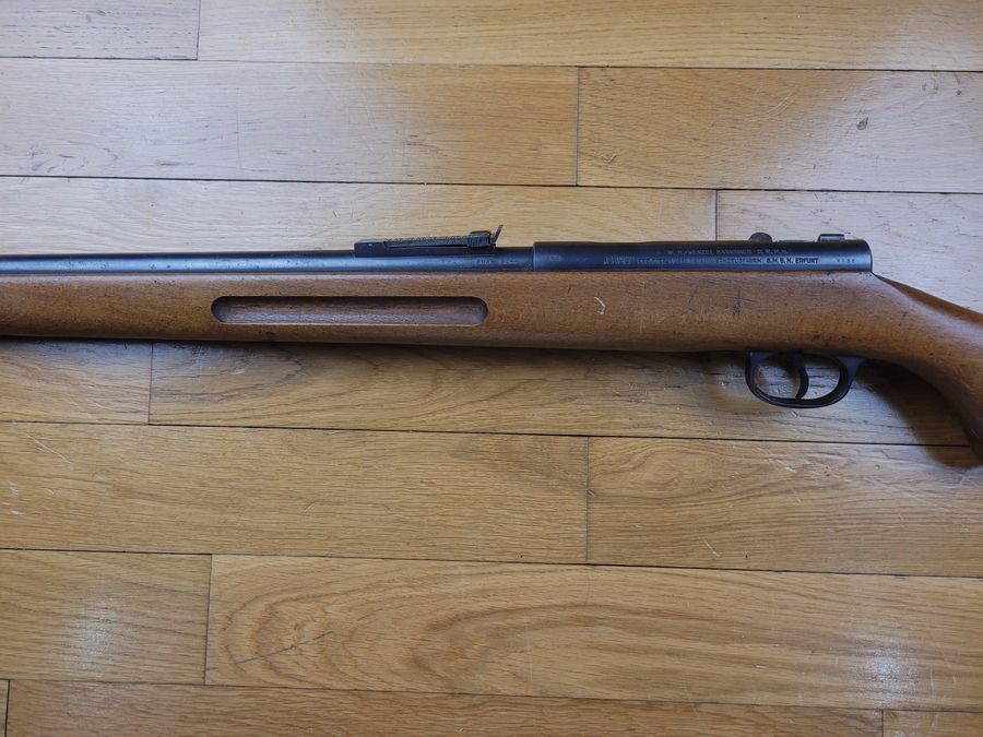 Belle carabine Erma – Modèle Wenzel – Mono matricule – Cal. 22LR – Allemagne des années 30 – Très Bon État – TBE, image 7 sur 15