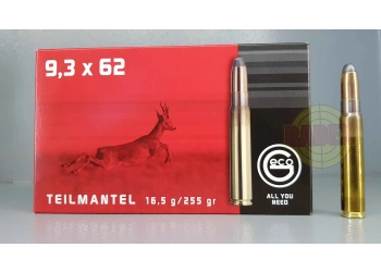 Amunicja GECO kal.9,3X62 TM 16,5g, zdjęcie 1 z 2