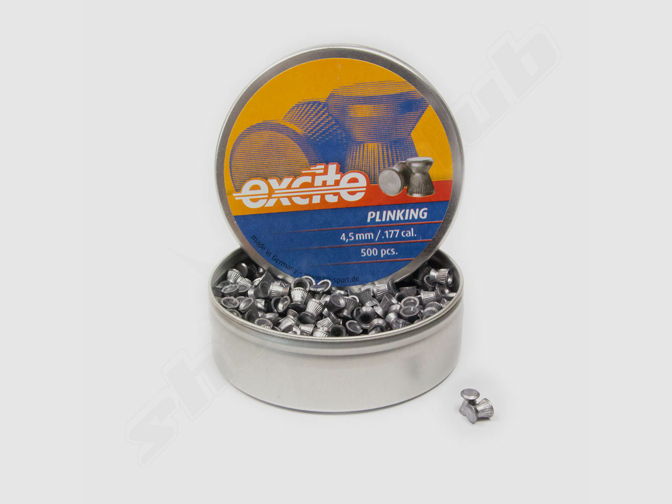 H&N Excite Plinking Diabolos 4,5mm/ 0,48g/geriffelt /500 St