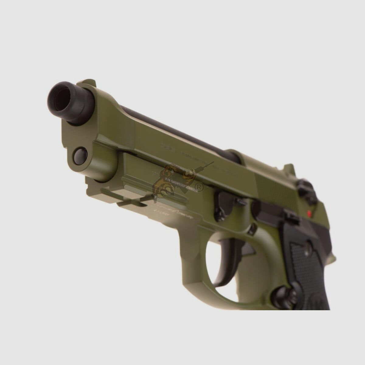 G&G GPM92 GP2 Vollmetall GBB in Hunter Green -F-