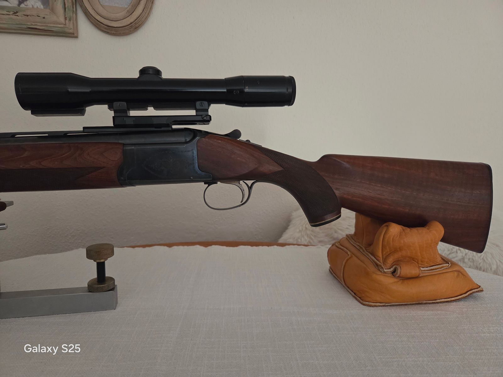 Bockflinte mit 2 Einsteckläufen im Kaliber 45/70 !