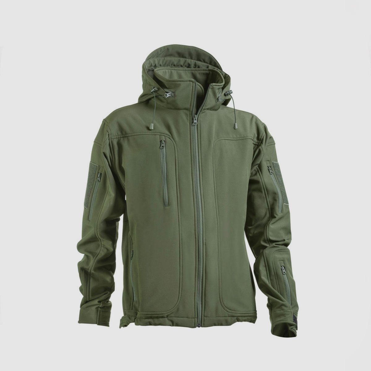 NERG OPENLAND TACTICAL – JACKE LIGHT SOFTSHELL “DELTA” OD Grün