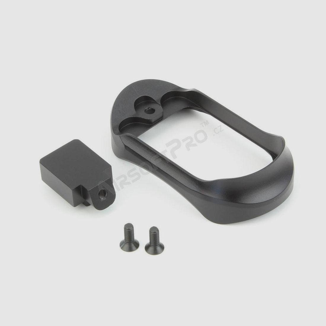 Magwell Action Army für AAP-01 Assassin - Schwarz - Präzisionsverbesserung - Bessere Schießergonomie, Bild 5 von 5