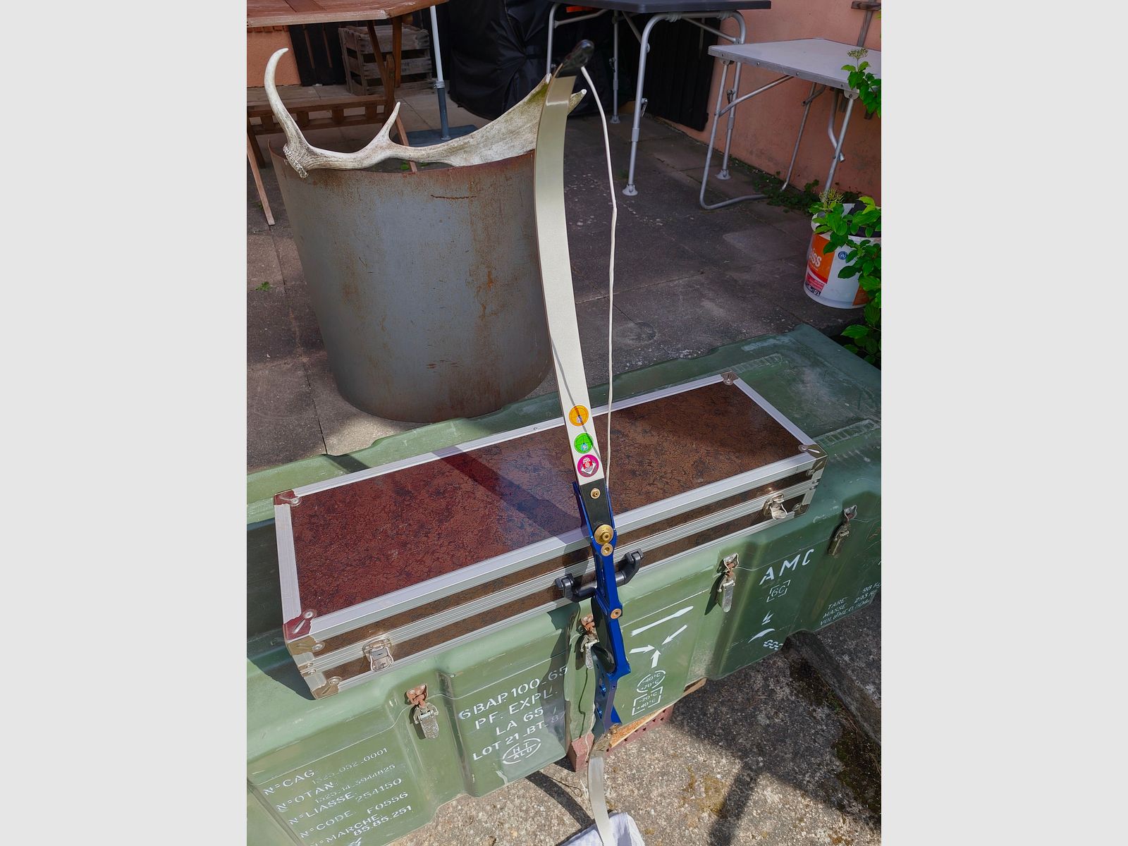 MSW USA tournament recurve bow competition bow with history
