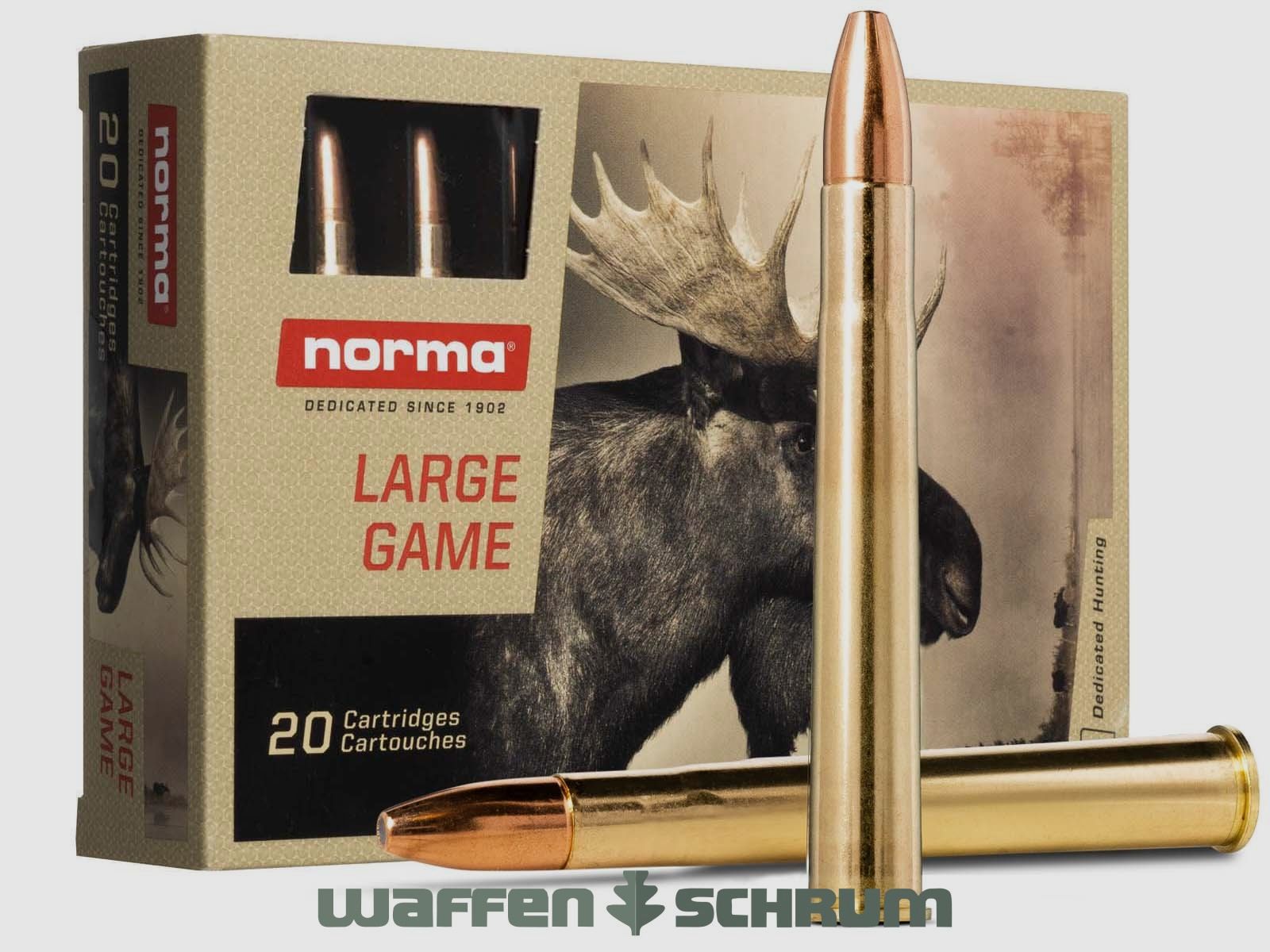 Norma Vulkan 15,0g - 232gr 9,3x74R