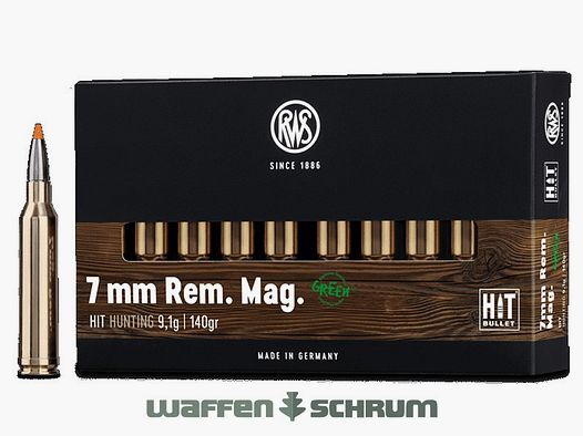RWS 7mmRemMag HIT 9,1g - 140gr