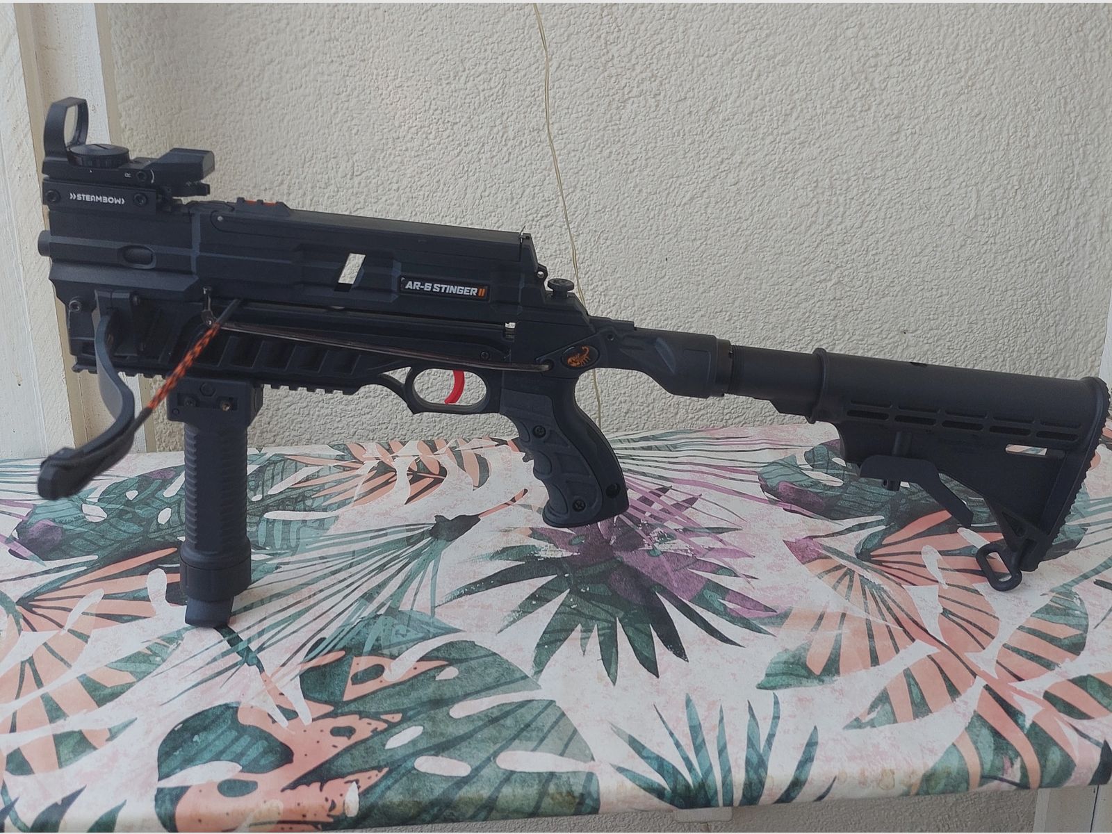Steambow AR-6 Stinger II tactical pistol crossbow incl. tuning trigger