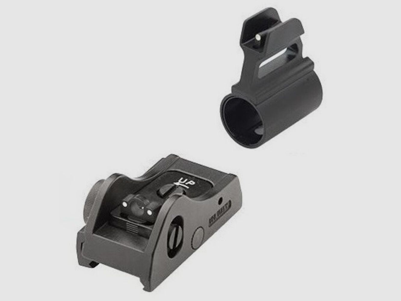 Zestaw celowniczy LPA W/P Ghostring 3-Dot biały 12GA