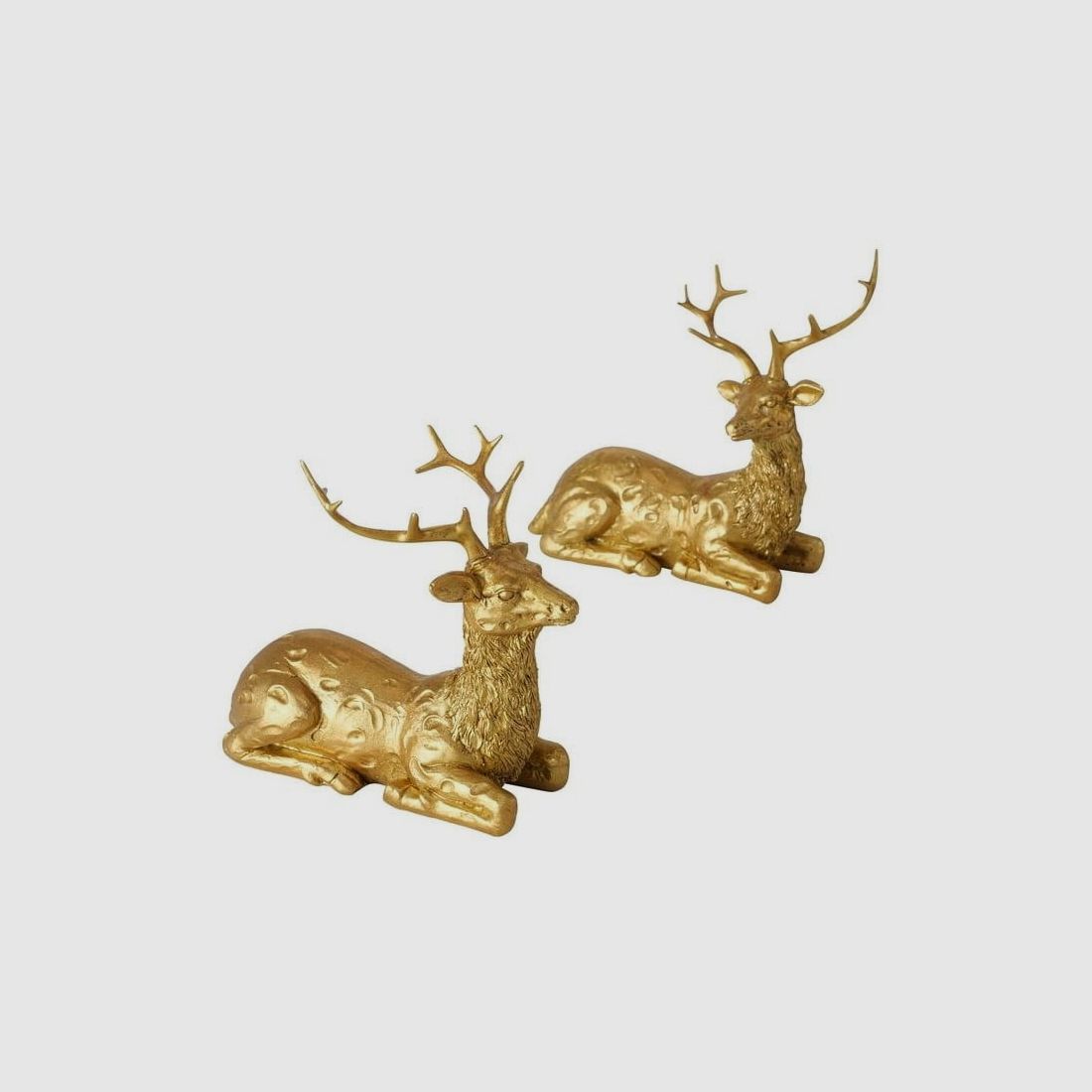 LivingActive Romio Figur Hirsch liegend 16 cm