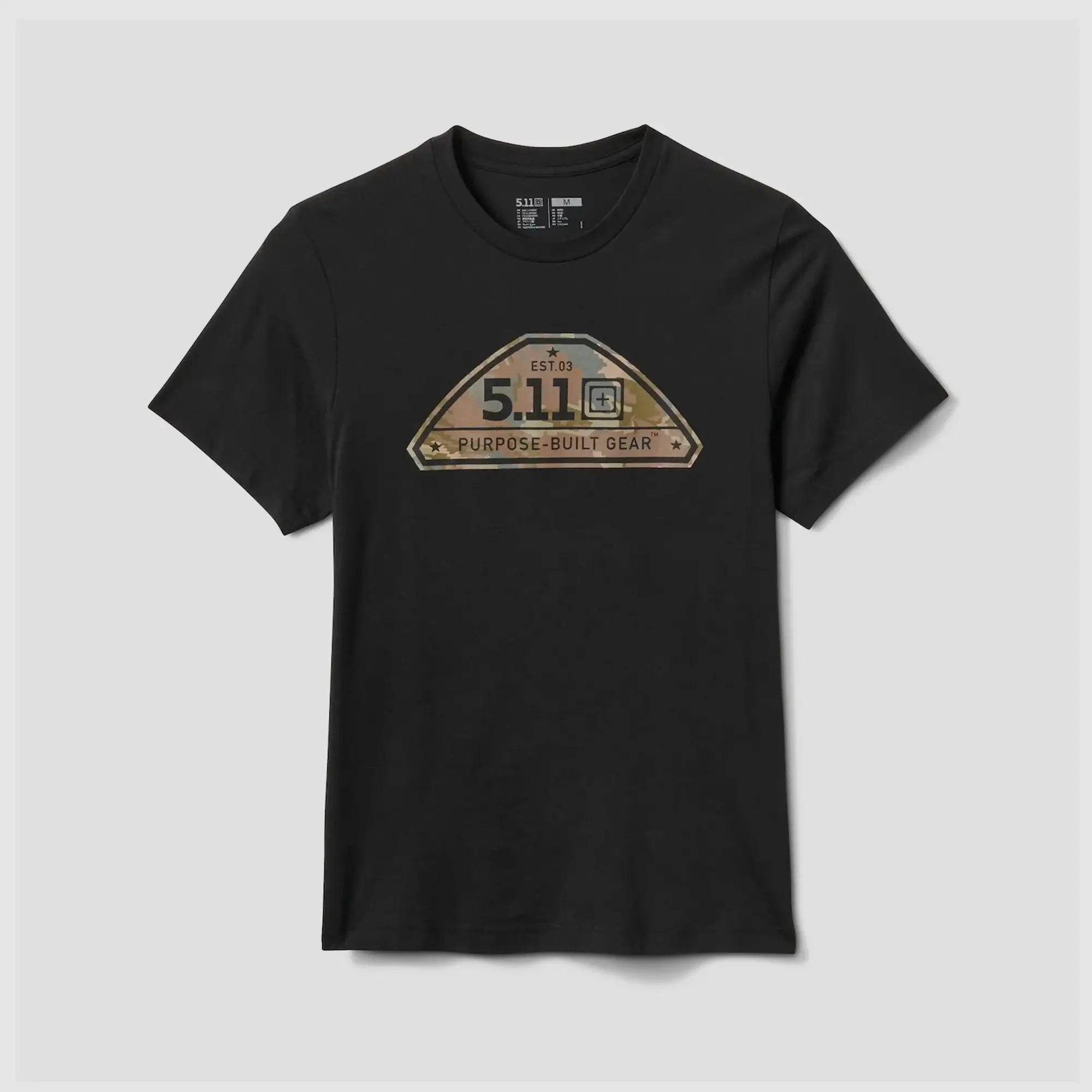 5.11 Tactical 5.11 Tactical T-Shirt Camo Crest - M Herren