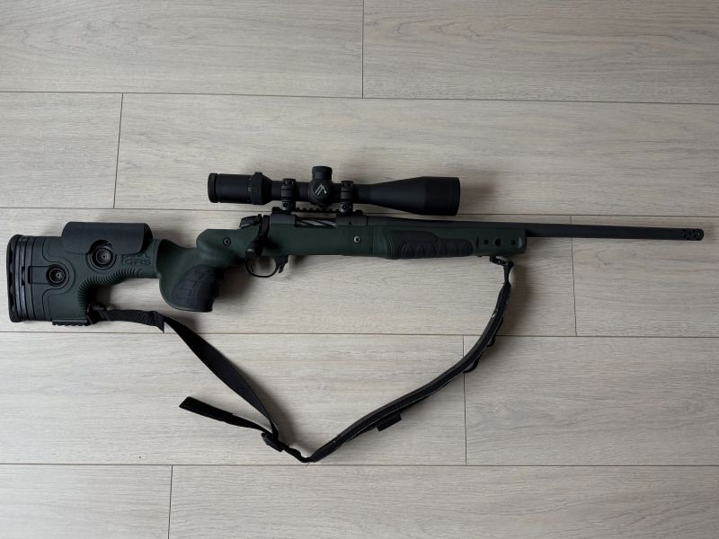GRS Bifrost canna OD verde – Remington 700 Short Action / Bergara B14 – regolabile